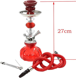 Portable Hookah with Accessories Mini Pumpkin Kit With Silicone Hose Complete Set